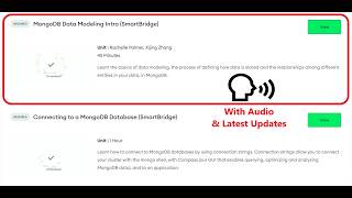 MongoDB Data Modeling Intro (SmartBridge) | MongoDB Node.js Developer Path for SmartBridge | Intern