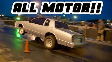 HUSTLE HARD PERFORMANCE ALL MOTOR SMALL BLOCK MONTE CARLO SS LAUNCHED TOO HARD!