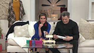 Isaac Mizrahi Live! Crystal Mesh Mother-of-Pearl Bracelet Watch on QVC screenshot 4