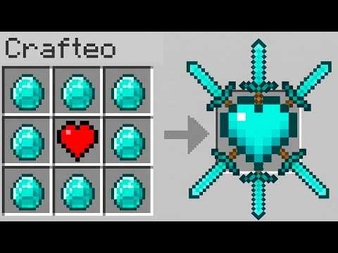 Minecraft Pero Puedes CRAFTEAR Cualquier CORAZÓN!