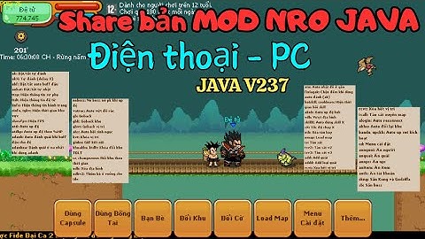 Ngọc Rồng Online - Thử test bản MOD JAVA chuyên treo úp skh ngon nhất hiện tại dùng đc trên ĐT, PC .