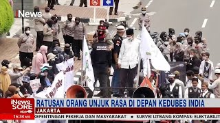 Ratusan Massa Geruduk Kedubes India Lawan Diskriminasi Muslim di India #iNewsSore 25/02 Ratusan Massa Geruduk Kedubes India Lawan Diskriminasi Muslim di India #iNewsSore 25/02