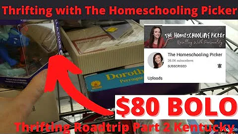 Thrifting With @thehomeschoolingpicker at #Goodwill to find profit to resell on #ebay and Mercari