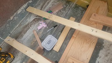 Boat Transom and Floor Rebuild - Installing the Engine Stand - Part 44