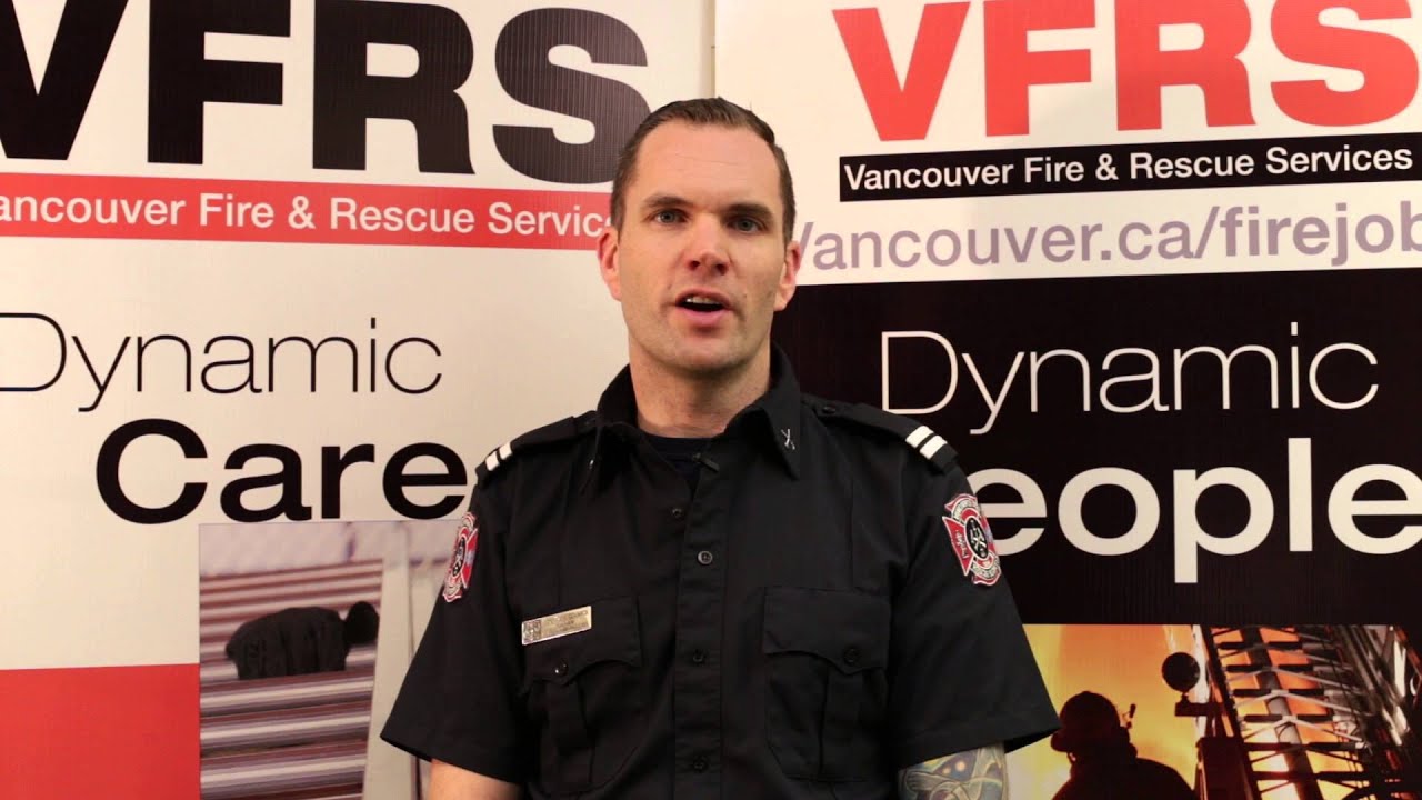 Vancouver Fire and Rescue Services Update Recruitment and Hiring YouTube