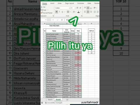Cari 10 Nilai