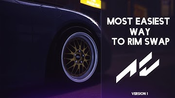How To Rim Swap On Assetto Corsa EASY!