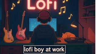 Soft RnB Lofi Boy at Work – Smooth Keyboard & Chill Beats screenshot 4