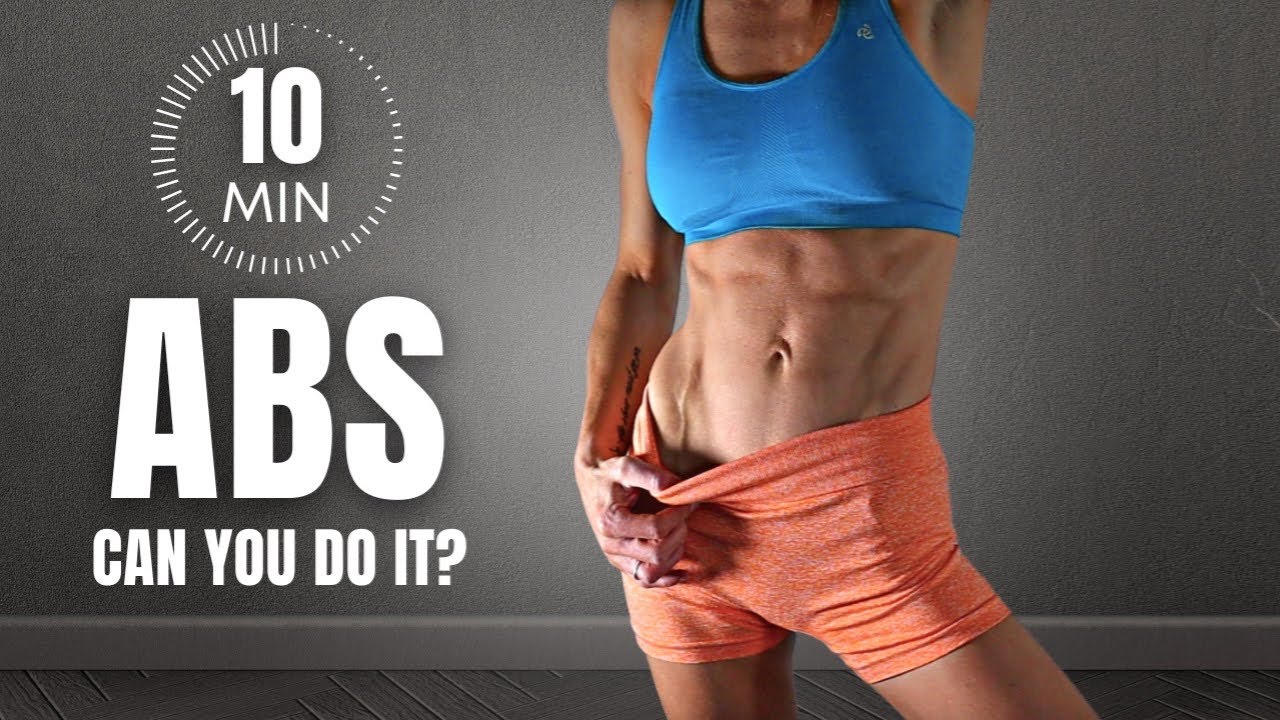 10 MIN AB WORKOUT at Home | No Equipment - YouTube