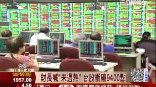 財長喊話+外資助力 台股登9400│三立財經台CH88