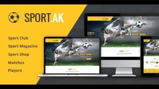 Sport.AK — Soccer Club and Sport Joomla Template | Themeforest Website Templates and Themes
