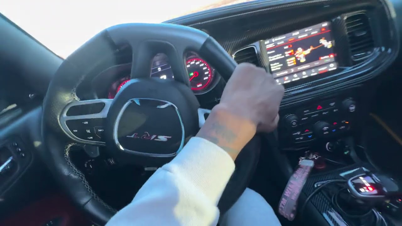 Dodge Charger hellcat Widebody pov drive 