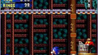Sonic Axiom Calcified Cavern Zone Act 3