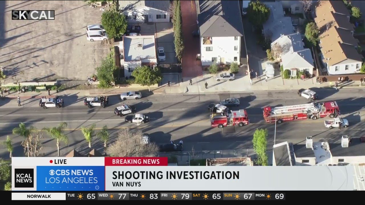Suspect hospitalized in police shooting in Van Nuys YouTube