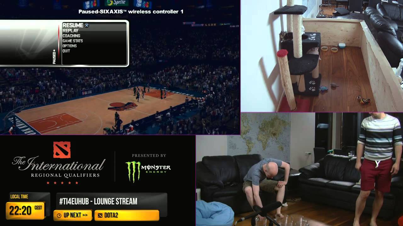 PyrionFlax breaking a glass