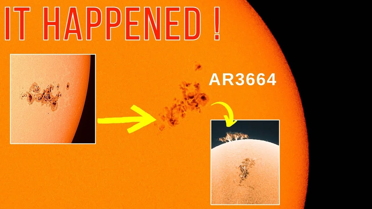Breaking News: Huge Sunspot AR3664 Poses Threat of Catastrophic Solar Storms! – Video