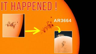 Breaking: Giant Sunspot AR3664 Could Unleash Catastrophic Solar Storms!