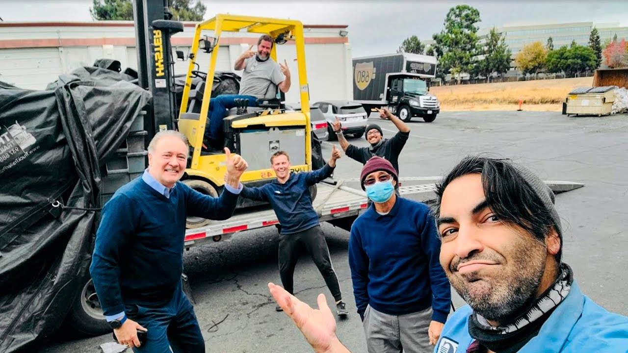 Как выглядит перевозка офиса в Америке?! Дальнобой по США! #129 - YouTube