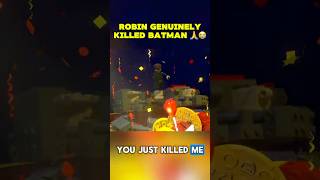 robin genuinely ended batman vro 🙏😭 #shorts