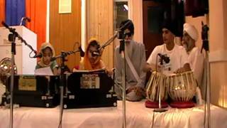 Kids Gurbani Kirtan -- Thum Ho Sabh Raajaan Kae Raajaa