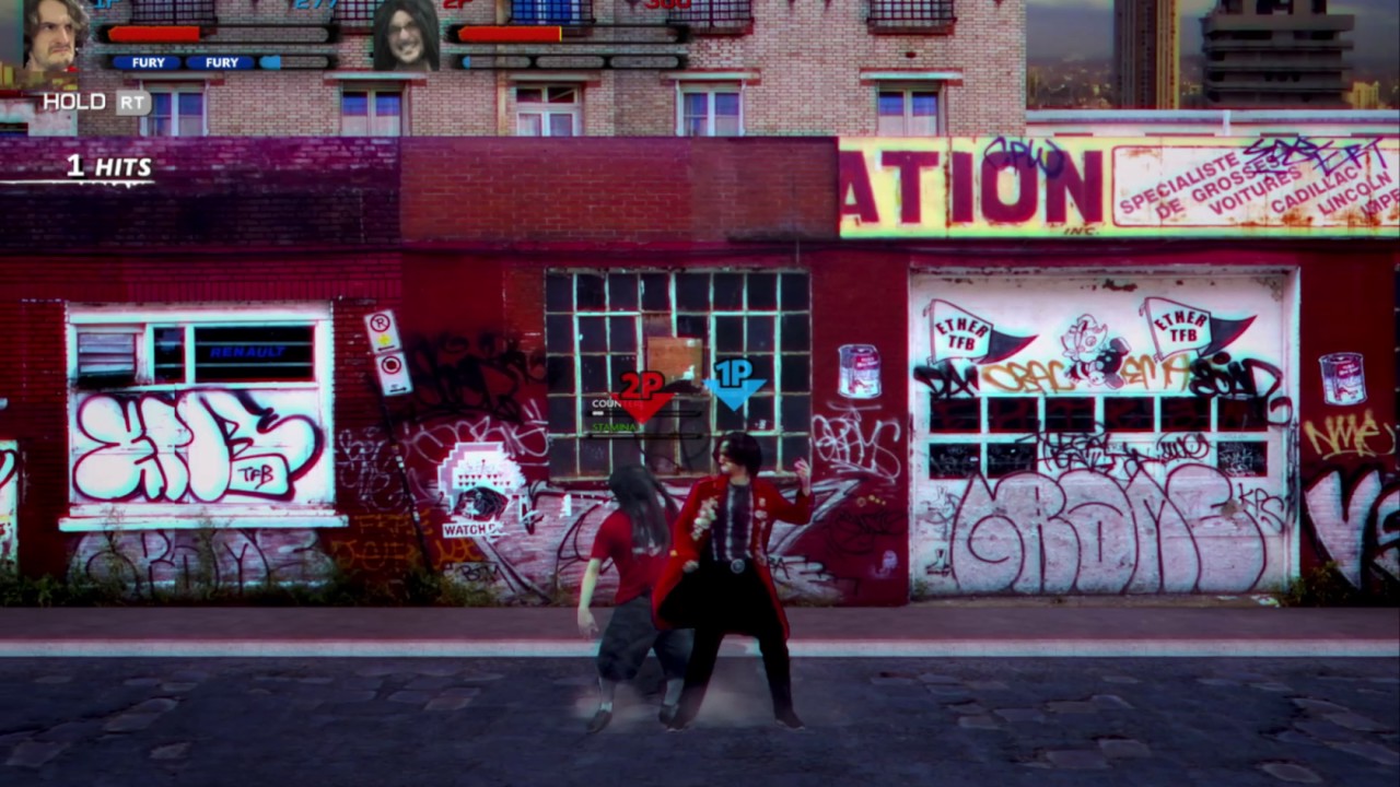 Streets of Fury EX | Versus | Bob Lennon VS Benzaie