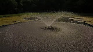 DJI Mavic Pro- Slow Motion water fountain