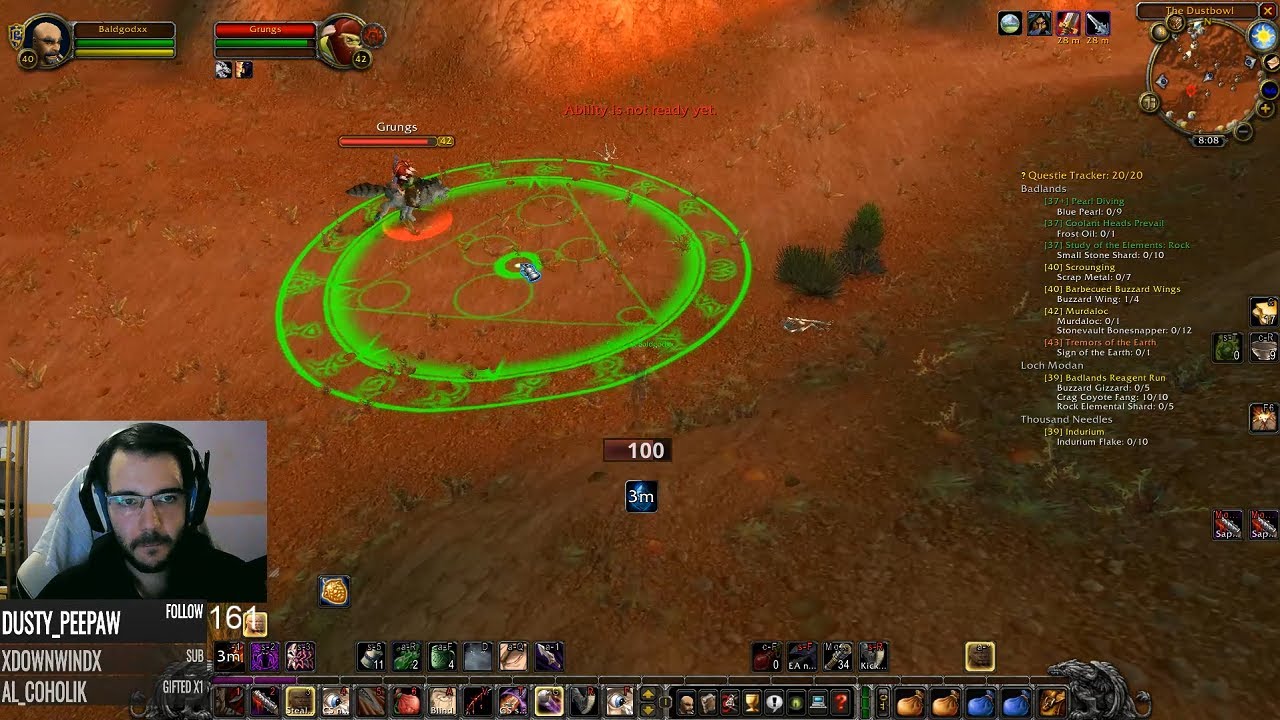 Level 39+ Hemo Spec Time! Blessed Gear Rogue PvP