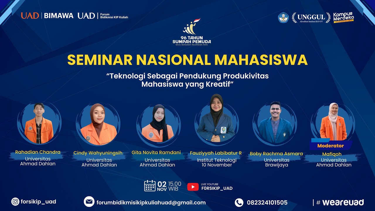 Teknologi Sebagai Pendukung Produktivitas Mahasiswa yang Kreatif - YouTube