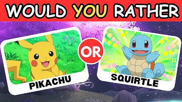 ULTIMATE Pokémon Showdown: Pokémon Would You Rather || Which is your  Favourite Pokémon