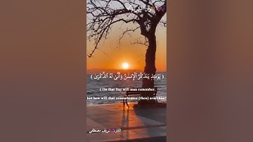 (كلا اذا دكت الارض دكا دكا)_سورة الفجر_القارئ :شريف مصطفى🕳💛