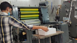 Printing Process by Old Hashimoto