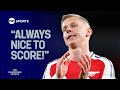 Oleksandr Zinchenko reflects on scoring against PSV and Arsenal's chances of winning the #UCL 🏆
