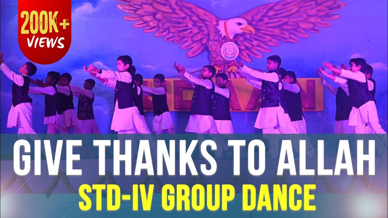 Give Thanks To Allah || Dance Performance By Std-IV || TCIS Annual Function “UDAAN 2022” ||