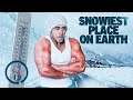 I went to the SNOWIEST region on Earth (FREEZING COLD)