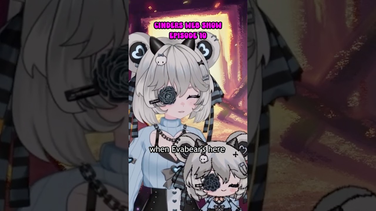 No creepy crawlies here! Nya :3 #Cinderswebshow #vtuber
