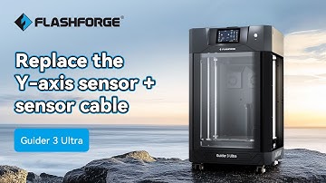 Replace the Y-axis sensor + sensor cable