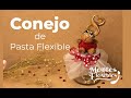 Conejito para el día del amor y la amistad-Pasta Flexible-San Valentín-How to model a rabbit