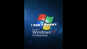 Windows XP - I don