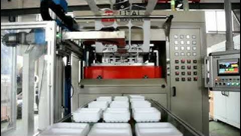 full automatic plastic thermoforming machine