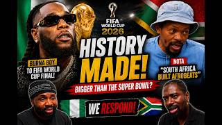 Burna Boy Makes FIFA History | South African Crazy Claims About Afrobeats, We Respond
