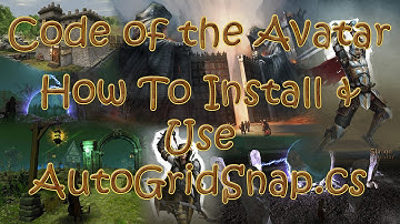 Shroud Of The Avatar: How To Install And Use The AudoGridSnap Script (HD Video)
