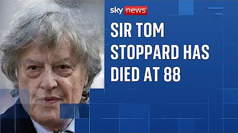 'A master wordsmith': Tributes to playwright Sir Tom Stoppard, who has died aged 88