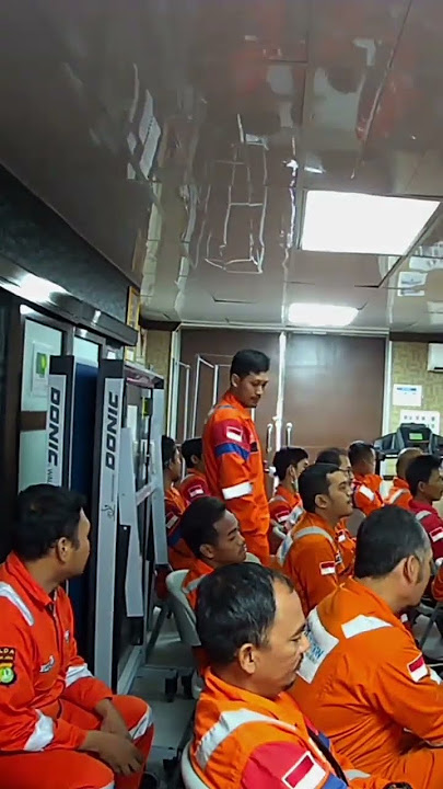 Offshore Morning Activity #offshorelife #morningmeeting #pertamina #pheonwj