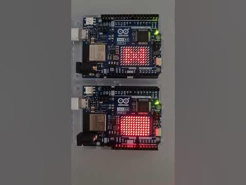 Arduino UNO R4 WiFi LED Matrix - YouTube