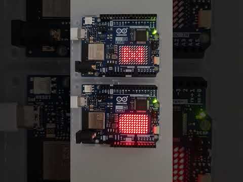 Arduino UNO R4 WiFi LED Matrix