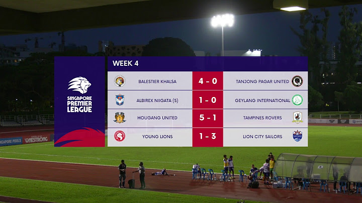 LIVE: Singapore Premier League: Balestier Khalsa vs Tanjong Pagar United