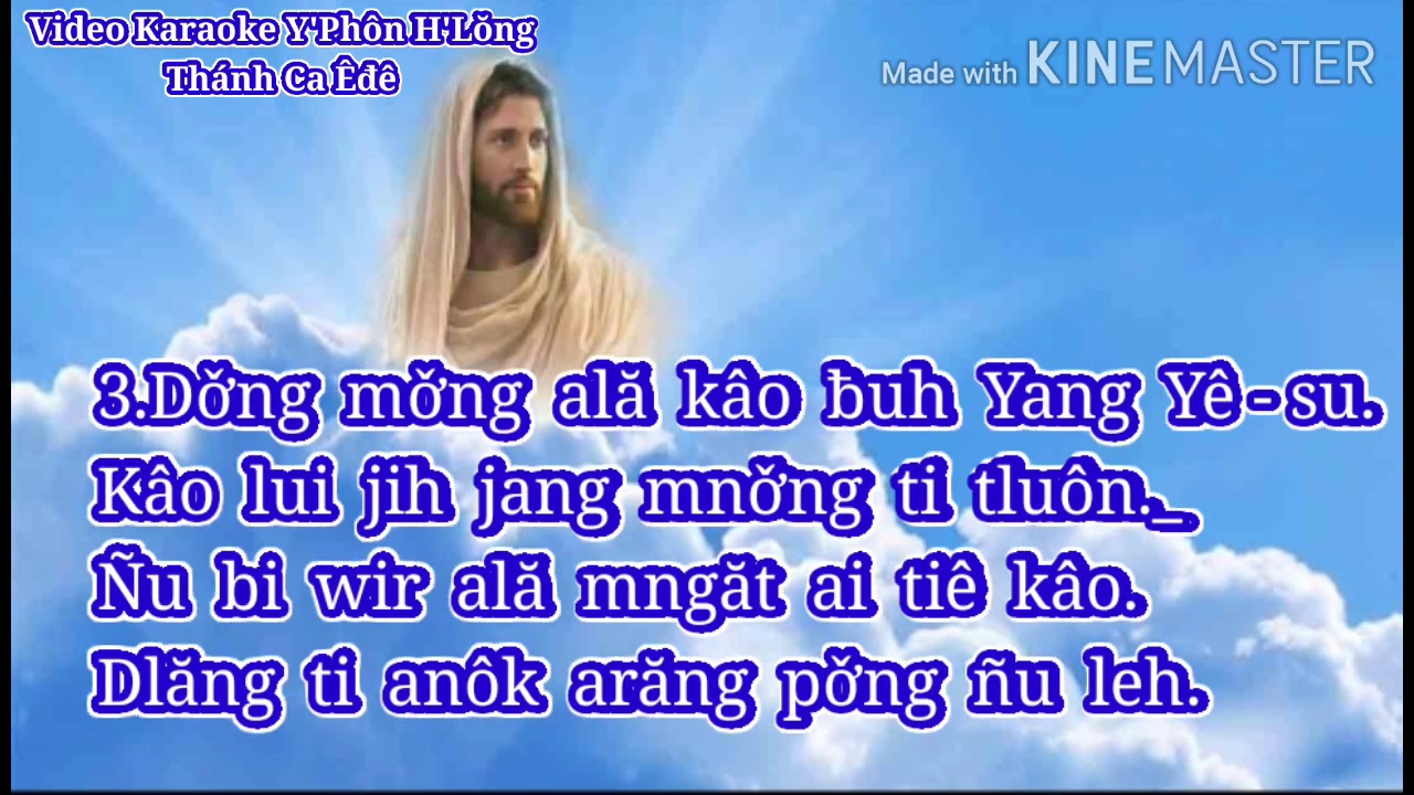 Klei Mmuñ 153 : Jih Kơ Yê Su  (Karaoke Hră Kluôm)