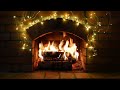 🔥 10 Hours Cozy Relaxing Burning Crackling Fireplace and Lights for Ambience Relaxation