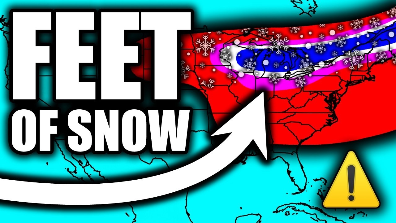 This SNOWSTORM Will Bring FEET Of SNOW! - YouTube