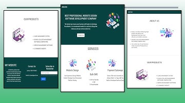 Responsive Website | One-Page-Website | BOOTSTRAP 5.0 | PRAROZ